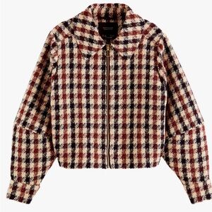 Scotch & Soda Short Tweed Jacket